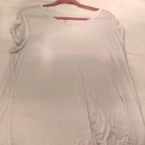 White soft tee